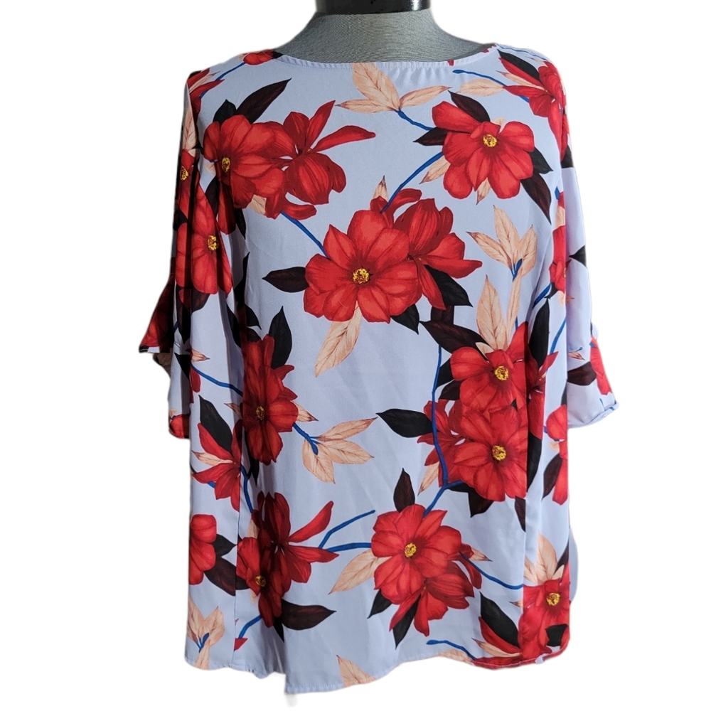 Liz Clairborne floral blouse
